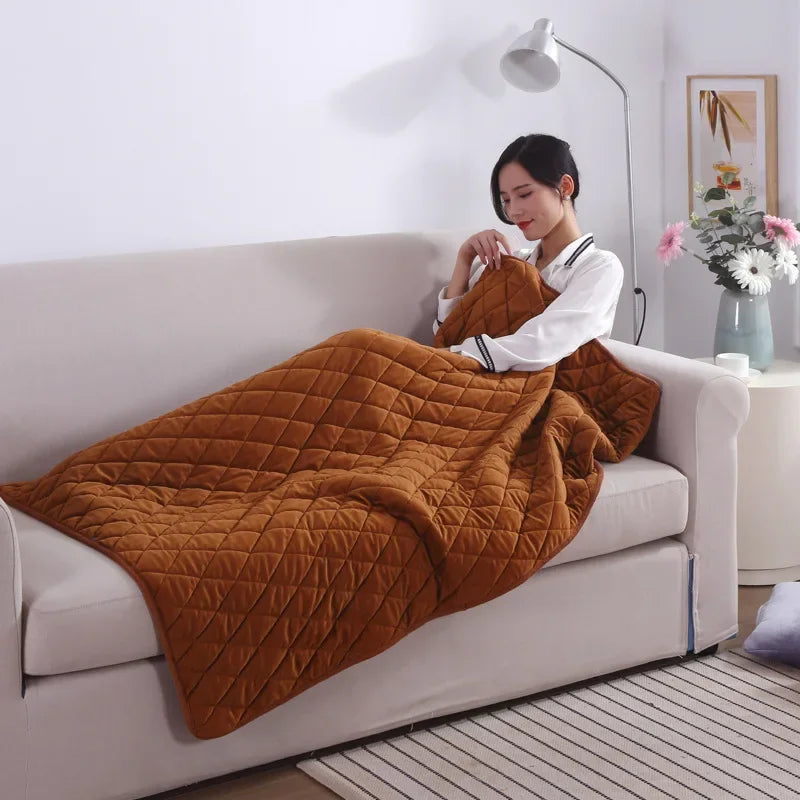 Chaudoux — Le plaid chauffant USB